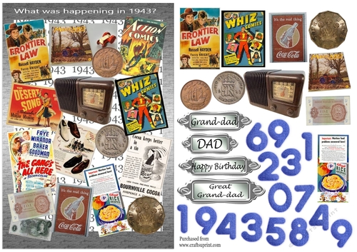 Birth year 1943 - male 