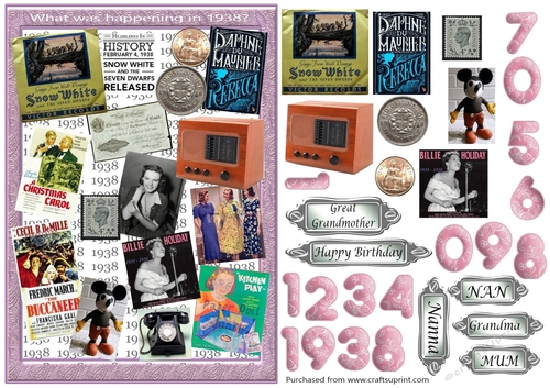 Birth year 1938 - Female 