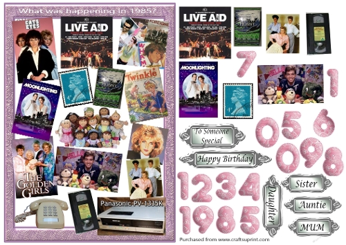 Birth Year 1985 - Female 