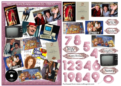 Birth Year 1984 - Female 
