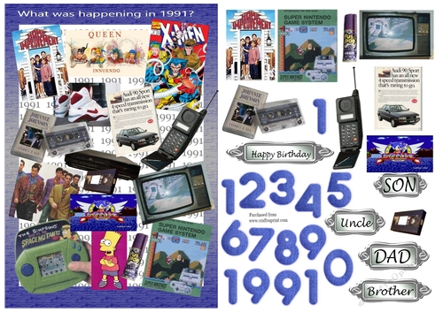 Birth Year 1991 - Male