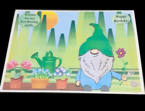 I am Gnome for my Gardening skills 