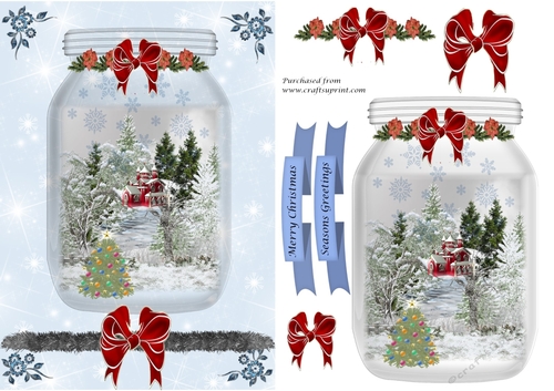 Christmas in a jar 1