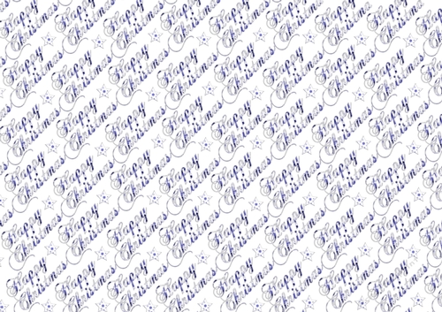 Happy Christmas and stars background blue and white