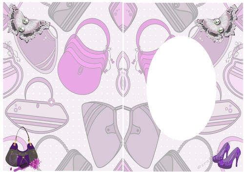 Insert for Shoes Phone Purple cup818462_3656