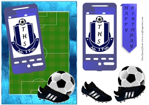Football Phone Card for Spurs Fan
