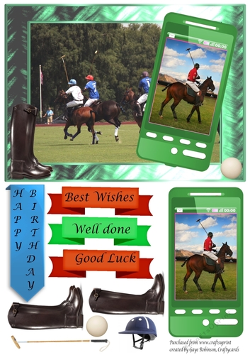 Horse Polo Phone