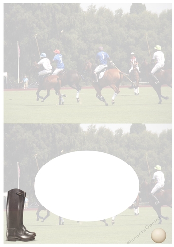 Insert for Horse Polo Phone cup826392_3656