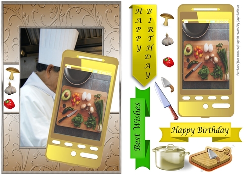 Cooking Phone - Male