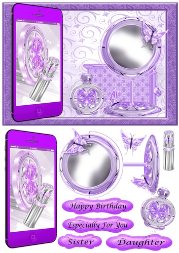 Makeup Phone lilac