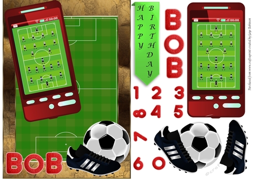 BOB Football phone card