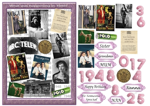 1948 Birth Year - Female