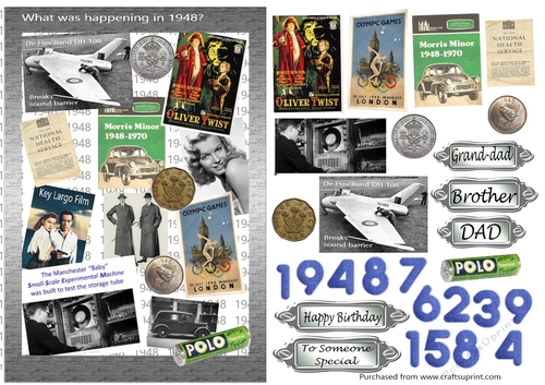 1948 Birth Year - Male