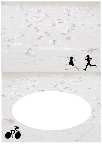 Insert for Triathlon Phone designs cup850899_3656 and cup850900_3656