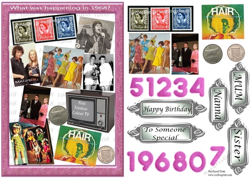 1968 Birth Year - Female