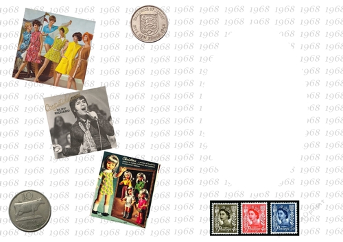 Insert for 1968 Birth Year - Female card design853066_3656