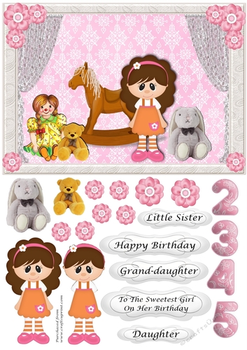 Little Girls Favourite Toys Ages 2-5