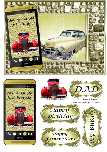 Vintage Car Phone Card 3