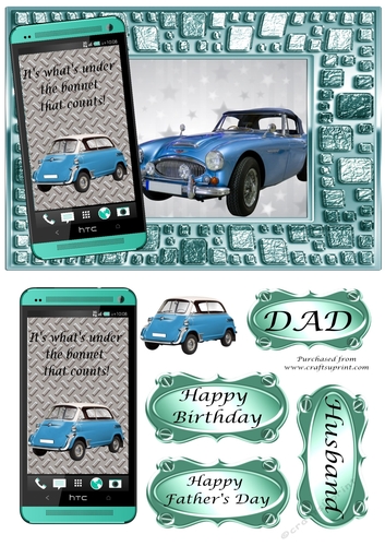 Vintage Car Phone Card 5