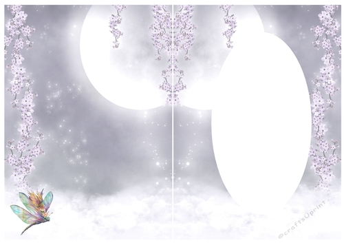 Insert for Lilac Unicorn cards cup868175_3656 & 868176_3656