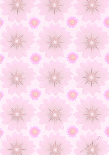 Pink flower and sparkles textured background paper