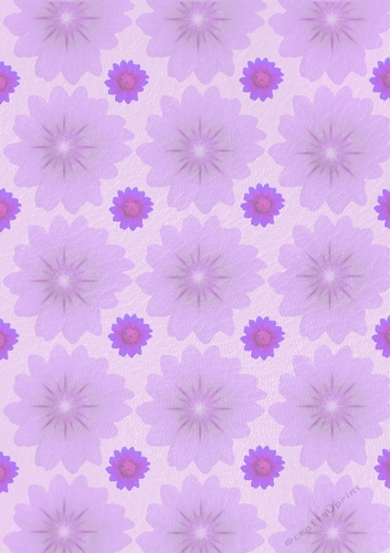 Purple flowers and sparkles textured background paper