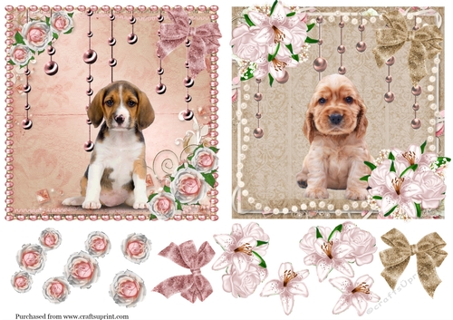 Cute Puppy Toppers 1