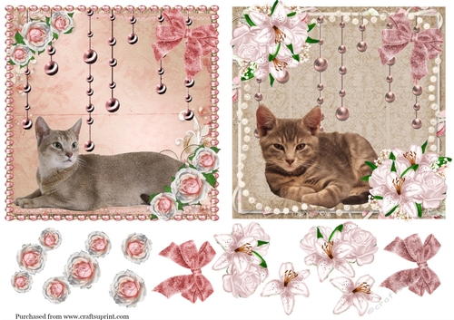 Cute Cat & Kitten Toppers 2