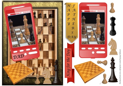 Fathers Day Chess Phone 