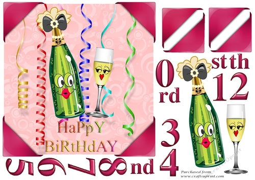 Birthday Bubbly - ages 18 - 100