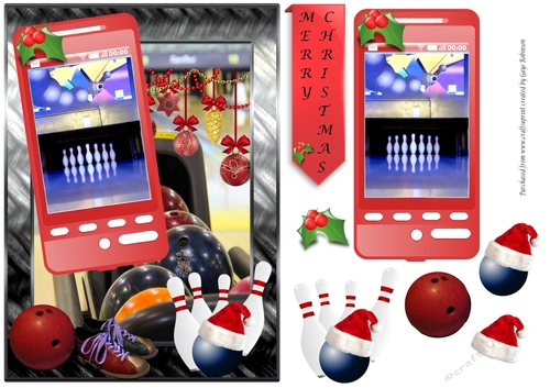 Christmas Bowling Phone
