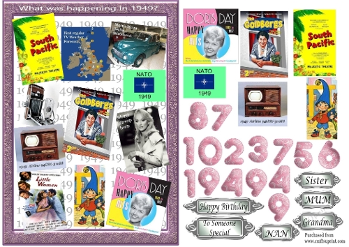 Birth year 1949 - Female 