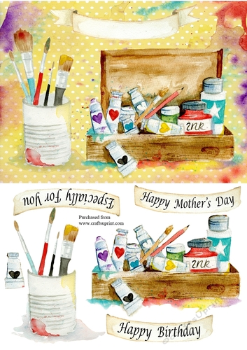 Artists materials - Mothers Day or Birthday