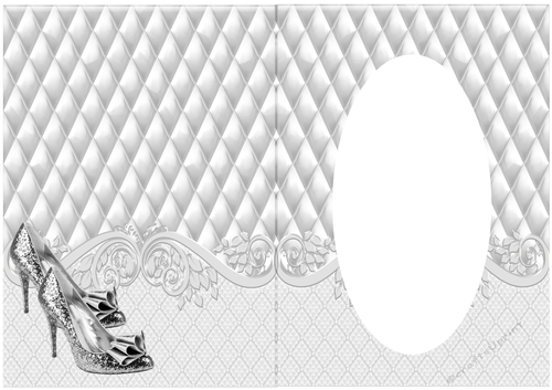 Insert for Glitter Shoes & Handbag cards 953996_3656/953998_3656/954000_3656/954001_3656/954002_3656