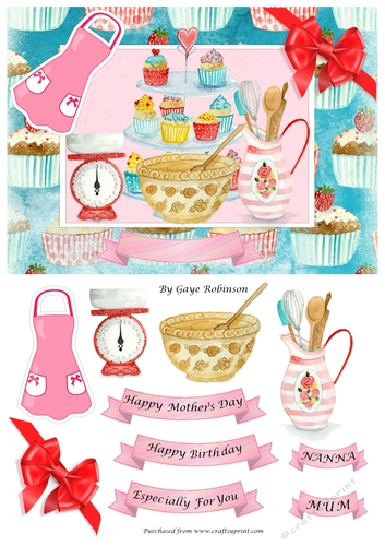 Baking Cakes - Mothers Day or Birthday Mum