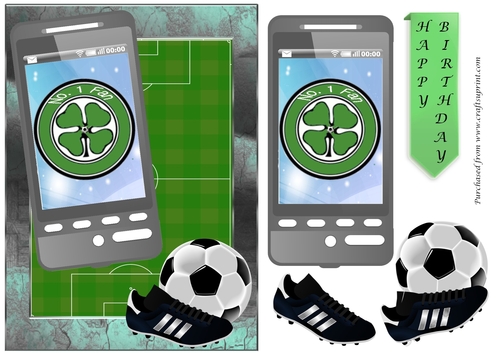 Football phone for Celtic Fan