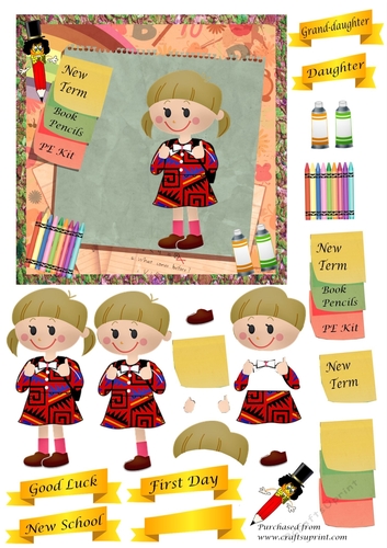 Back to School, New School - Girl