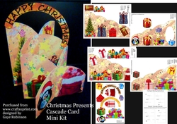 Christmas Presents Cascade Card Kit