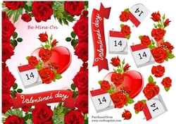 Be Mine On Valentines Day