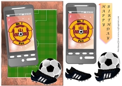 Football Phone Card for Motherwell Fan