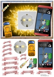 Electrician Phone Card