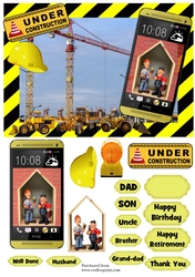Construction Phone Card