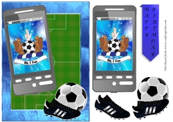 Football phone card for Kilmarnock Fan