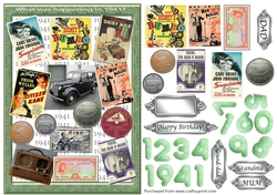 Birth Year 1941 - Irish theme