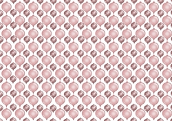 Red Christmas Bauble faded background
