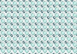 Blue Baubles background sheet