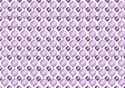 Purple Baubles background sheet