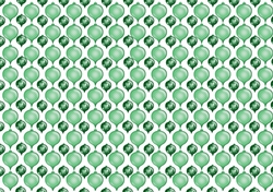 Green Baubles background sheet