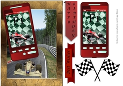 Racing Car Phone