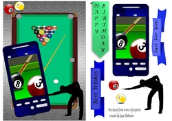 Pool-Billiards Phone